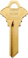 (image for) Hy-Ko 21200SC4BR Key Blank, Brass, For: Schlage Cabinet, House Locks and Padlocks, SC4 Key Number