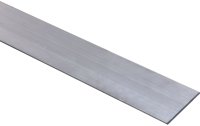 (image for) National Hardware 4200BC Series N247-130 Flat Bar, 2 in W, 48 in L, 1/8 in Thick, Aluminum, Mill