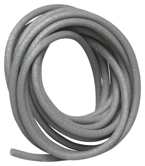 (image for) Frost King C21H Caulk Saver, 3/8 in Dia, 20 ft L, Polyfoam, Gray