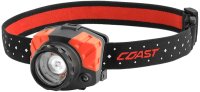 (image for) Coast FL85 Headlight, Alkaline Battery, LED Lamp, 615 Lumens, 600 ft Beam Distance, 135 min Run Time, Black