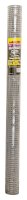 (image for) Jackson Wire 11 03 17 13 Hardware Cloth, 10 ft L, 48 in W, 19 Gauge, 1/2 x 1/2 in Mesh, Galvanized