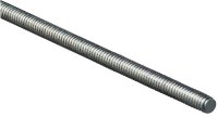 (image for) National Hardware 179499 Threaded Rod, 1/4-20 Thread, 36 in L, A Grade, Steel, Zinc, UNC Thread