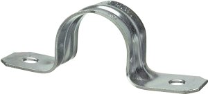 (image for) Halex 61210B Conduit Strap, 1 in, Steel, 50/BX