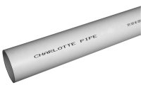 (image for) Charlotte Pipe PVC 04300 0800 Pipe, 3 in, 20 ft L, SCH 40 Schedule, PVC, White