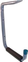 (image for) Crawford HH2N1 Shelf Bracket and Hanger, 50 lb, Screw, Steel, Gray
