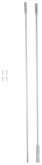 (image for) ProSource LR-106-PS Door Brace, 3/8 in W, Steel, Zinc