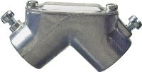 (image for) Halex 14407 Set Screw Pull Elbow, 90 deg Angle, 3/4 in, Zinc, 10/BX