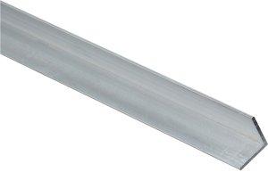 (image for) National Hardware 4203BC Series N247-296 Angle Stock, 3/4 in L Leg, 48 in L, 1/16 in Thick, Aluminum, Mill