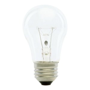 (image for) Feit Electric BP40A15/CL/CAN Incandescent Bulb, Clear Lamp, 1-7/8 in D x 3-1/2 in H Dimensions, 40 W, A15 Lamp