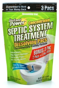 (image for) Instant Power 1852 Septic System Treatment, Powder, Light Brown, Characteristic, Weak, 2 oz Pack