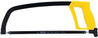 (image for) STANLEY STHT20138 Hacksaw, 12 in L Blade, 24 TPI, Carbon Steel Blade, 4-3/8 in D Throat, Metal Frame, Ergonomic Handle