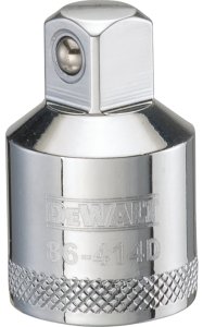 (image for) DEWALT DWMT86414OSP Reducing Adapter, 1/2 in Drive, Female Drive, 3/8 in Output Drive, Male Output Drive, 1-11/32 in L