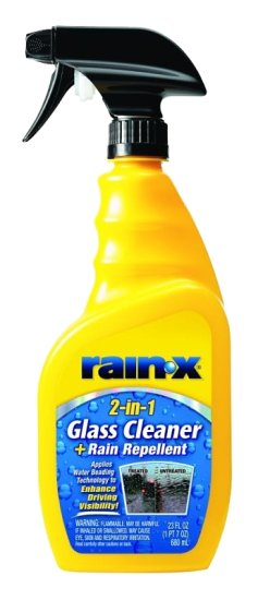 (image for) Rain-X 5071268 Glass Cleaner, 23 oz Spray Dispenser, Liquid, Slight Fruity
