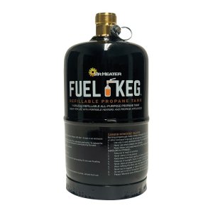 (image for) Mr. Heater F200048 Empty Fuel Keg Tank, Propane, 16 oz