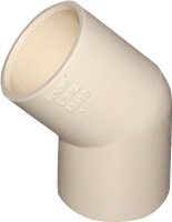 (image for) Nibco T00090D Pipe Elbow, 3/4 in, 45 deg Angle, CPVC, 40 Schedule