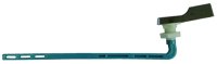 (image for) ProSource PMB-207 Toilet Flush Lever, Front, 9 in L Flush Arm, Plastic, Chrome