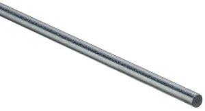 (image for) National Hardware 4005BC Series N179-796 Rod, 7/16 in Dia, 36 in L, Steel, Zinc