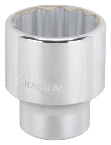 (image for) Vulcan MT-SS6052 Drive Socket, 1-5/8 in Socket, 3/4 in Drive, 12-Point, Chrome Vanadium Steel, Chrome