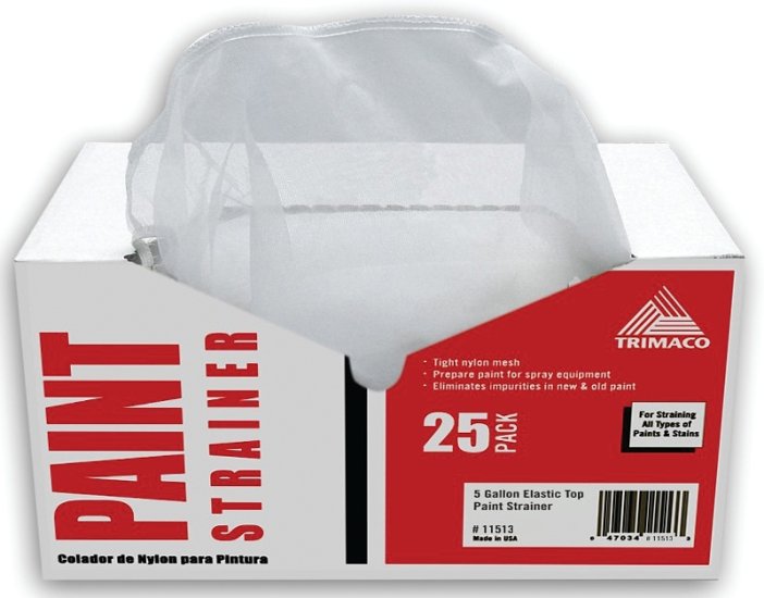 (image for) Trimaco 11513 Paint Strainer Box, White