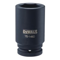 (image for) DEWALT DWMT75148OSP Impact Socket, 33 mm Socket, 7/8 in D Socket, 6-1/2 in OAL, 3/4 in Drive, 6-Point, CR-440 Steel