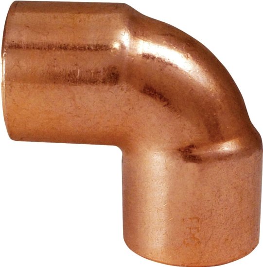 (image for) Elkhart Products 31322 Pipe Elbow, 2 in, Sweat, 90 deg Angle, Copper