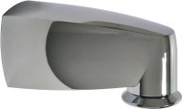 (image for) Danco 10766 Tub Spout, 6 in L, 3-3/4 in W, 3.53 in H, Metal, Chrome Plated
