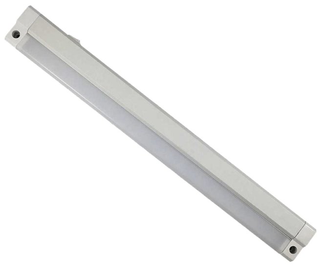 (image for) AmerTac ZIO-L15W-N1 Under Cabinet Light, 120 V, 4.7 W, LED Lamp, 420 Lumens, 3000 K Color Temp