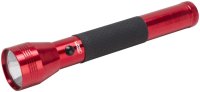 (image for) PowerZone 12164 Flashlight, D Battery, D Battery, LED Lamp, 300 Lumens, 210 m Beam Distance, 6 hrs Run Time, Red