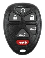 (image for) Hy-Ko 19GM810S Fob Shell, For: General Motors Vehicles, 6-Button