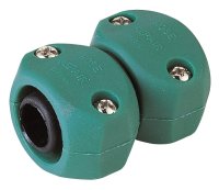 (image for) Landscapers Select GC5323L Hose Mender, 5/8 to 3/4, Male, Plastic, Black and Green
