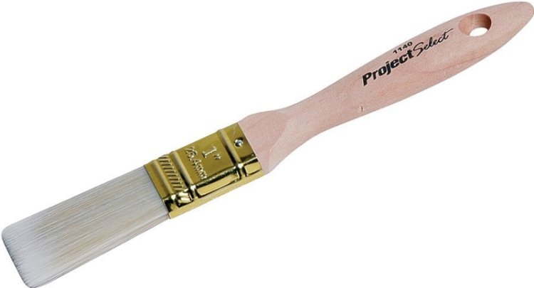 (image for) Linzer WC 1140-1 Paint Brush, 1 in W, 2-1/4 in L Bristle, Varnish Handle