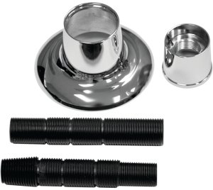 (image for) Danco 10311 Handle Flange, 1-1/8 in ID, 2-7/8 in OD, Brass/Metal/Plastic, Chrome Plated