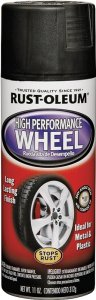 (image for) Rust-Oleum 248928 Wheel Coating Spray, Black, 11 oz, Can