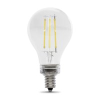 (image for) Feit Electric BPA1560C850LED/2 LED Bulb, 120 V, 500 Lumens, 6 W, A15 Lamp, 60 W Equivalent, E12 Lamp Base