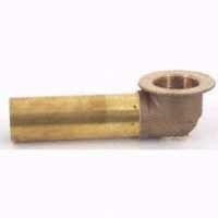(image for) Plumb Pak PP7088RB Waste Shoe, Brass, For: Bath Drains