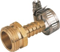 (image for) Landscapers Select GB934M3L Hose Coupling, 1/2 in, Male, Brass, Brass