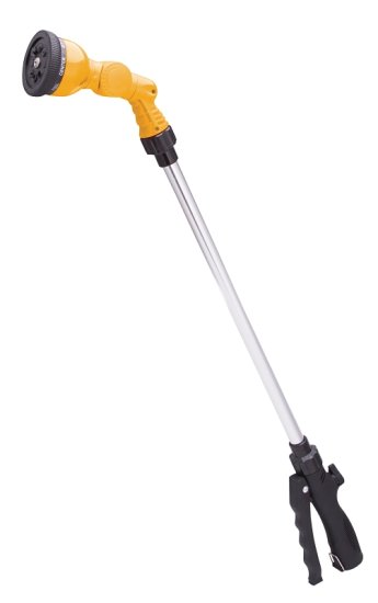 (image for) Landscapers Select GW-53571A Watering Wand, 8 -Spray Pattern, Full, Center, Jet, Mist, Angle, Shower, Flat, Cone