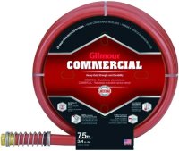 (image for) Gilmour 840751 Garden Hose, 75 ft L, Rubber/Vinyl, Red