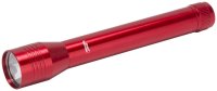 (image for) PowerZone 12164S Flashlight, AA Battery, LED Lamp, 150 Lumens, 60 m Beam Distance, 1.5 hrs Run Time, Red