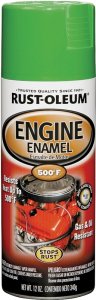 (image for) Rust-Oleum 248951 Engine Spray Paint, Grabber Green, 12 oz, Can
