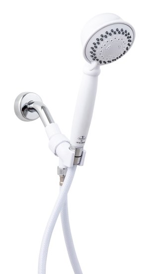 (image for) Whedon CMH2C Handheld Shower, 2.5 gpm, 5-Spray Function, Plastic, 59 in L Hose