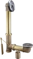 (image for) Keeney 606RB Bath Drain Assembly, Brass, Chrome, For: Built in Tubs