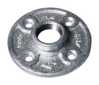 (image for) ProSource 27-3/4G Anvil Floor Flange, 3/4 in, Threaded, Steel