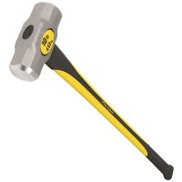 (image for) Vulcan 34499 Hammer, 10 lb Head, Sledge, Forged Milled Head, Steel Head