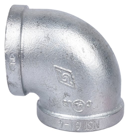 (image for) ProSource 2A-2G Pipe Elbow, 2 in, Threaded, 90 deg Angle