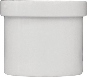 (image for) IPEX 435633 Pipe Plug, 1 in, Male Spigot, PVC, White, SCH 40 Schedule