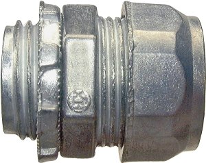 (image for) Halex 02110 Connector, 1 in Compression, Zinc