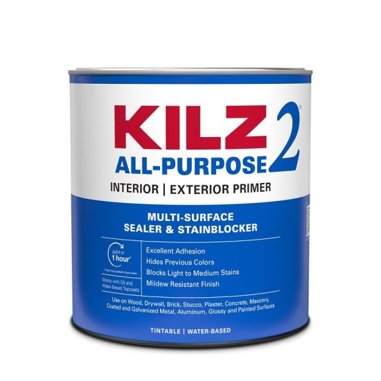 (image for) Kilz 20002 Exterior Primer, White, 1 qt