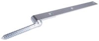 (image for) ProSource LR-090PS Hook/Strap Hinge, 11-3/4 in W Frame Leaf, 1-1/4 in H Frame Leaf, 4 mm Thick Leaf, Steel, Zinc