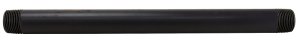 (image for) Genova P-34-12 Pipe Nipple, 3/4 in, MIP x MIP, PVC, Gray, SCH 80 Schedule, 12 in L